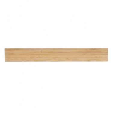 Logo trade advertising products image of: Timberson extra thick 30cm double sided bamboo ruler