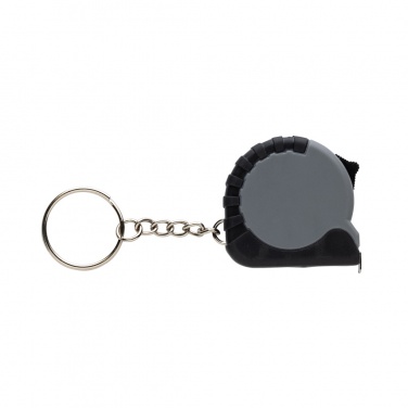 Logotrade promotional merchandise picture of: MeasureMate RCS reycled ABS 1 meter tape keychain