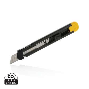 Logo trade promotional giveaways image of: Refillable RCS recycled plastic snap-off knife