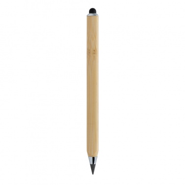 Logo trade promotional gifts image of: Eon bamboo infinity multitasking pen