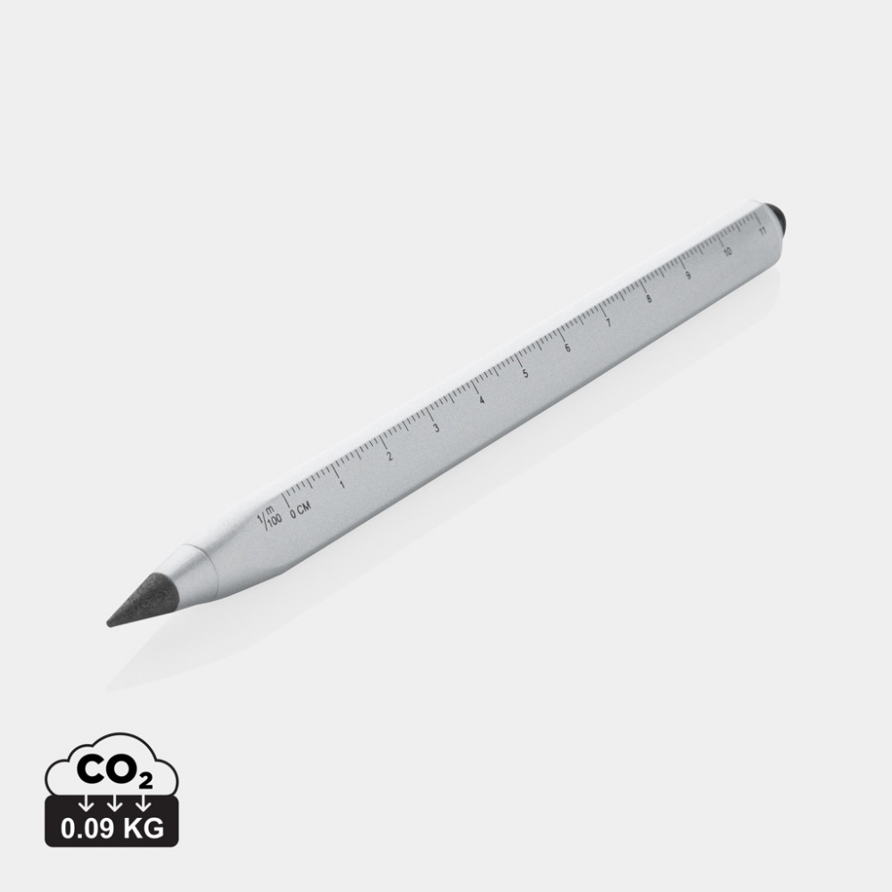 Logotrade promotional giveaway image of: Eon RCS recycled aluminum infinity multitasking pen