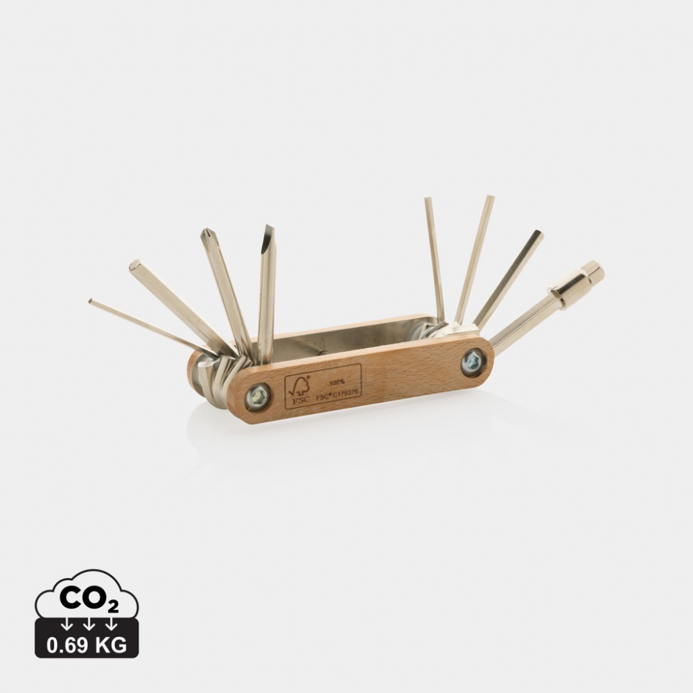 Logo trade corporate gift photo of: Wooden hex tool