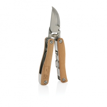 Logo trade promotional merchandise image of: Wooden garden multi-tool