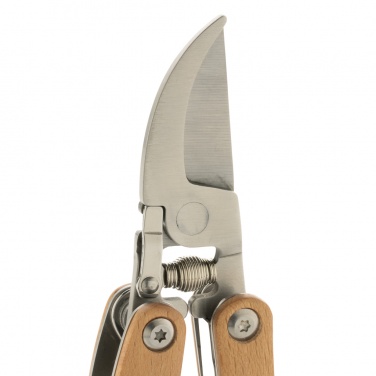 Logo trade promotional gifts picture of: Wooden garden multi-tool