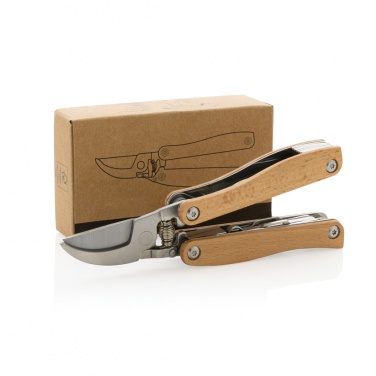 Logotrade promotional gift image of: Wooden garden multi-tool