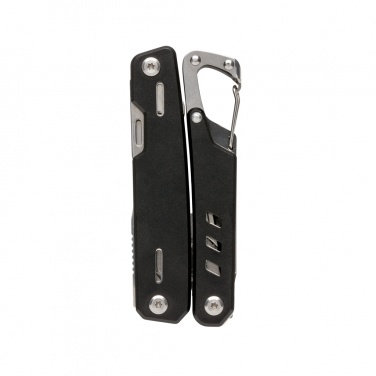 Logo trade corporate gifts image of: Solid multitool with carabiner