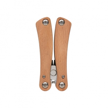 Logo trade corporate gifts image of: Wood multitool