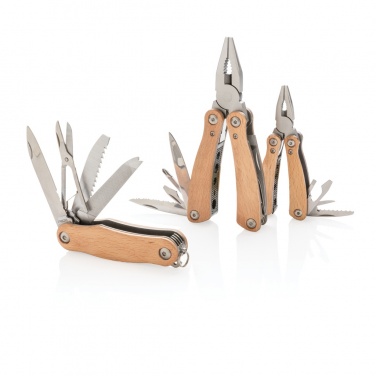 Logo trade promotional gifts image of: Wood multitool