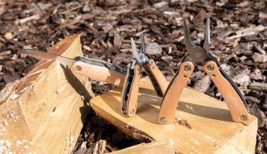 Logo trade corporate gift photo of: Wood multitool