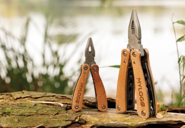 Logo trade promotional product photo of: Wood multitool mini