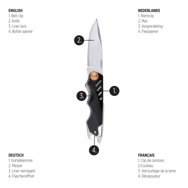 Logo trade promotional item photo of: Excalibur knife