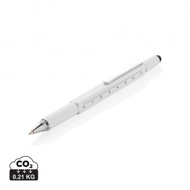 Logotrade business gift image of: 5-in-1 aluminium toolpen