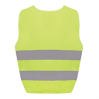 Logo trade promotional merchandise picture of: GRS recycled PET high-visibility safety vest 3-6 years