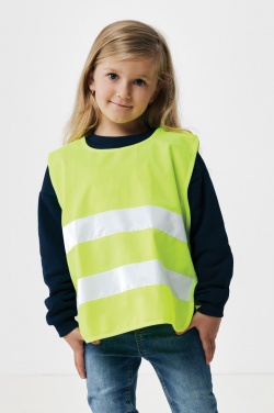 Logo trade advertising products picture of: GRS recycled PET high-visibility safety vest 3-6 years