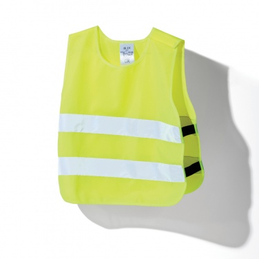 Logo trade promotional items picture of: GRS recycled PET high-visibility safety vest 3-6 years