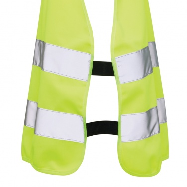 Logotrade promotional giveaway picture of: GRS recycled PET high-visibility safety vest 7-12 years