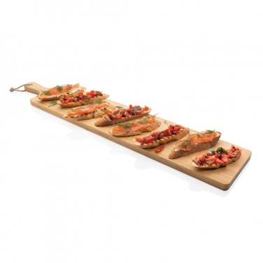 Logo trade promotional product photo of: Ukiyo bamboo large serving board