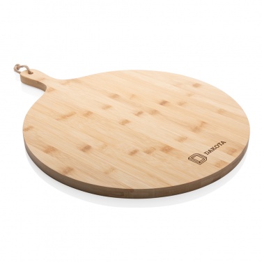 Logo trade promotional gift photo of: Ukiyo bamboo round serving board