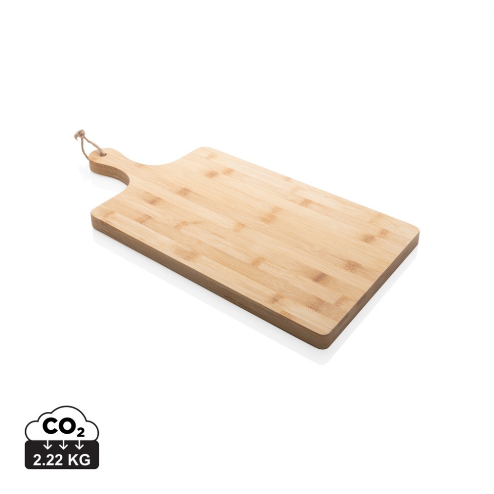 Logo trade corporate gifts picture of: Ukiyo bamboo rectangle serving board