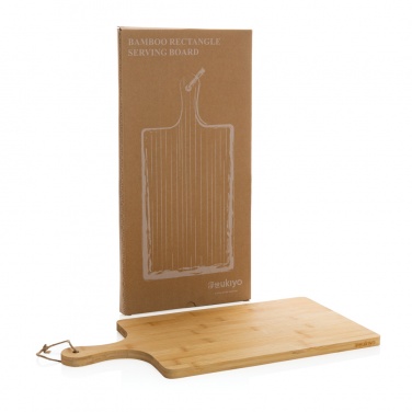 Logotrade promotional gift image of: Ukiyo bamboo rectangle serving board