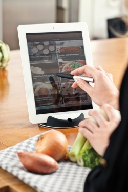 Logotrade promotional merchandise image of: Chef tablet stand with touchpen