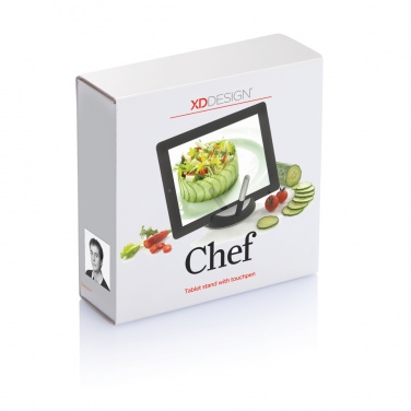 Logo trade corporate gift photo of: Chef tablet stand with touchpen