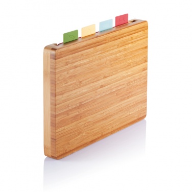 Logotrade promotional gift picture of: Cutting board with 4pcs hygienic boards