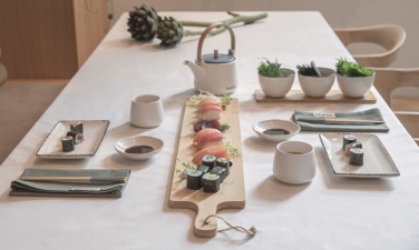 Logo trade advertising products picture of: Ukiyo 8 pcs sushi dinner set