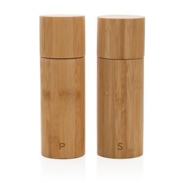 Logotrade corporate gift image of: Ukiyo bamboo salt and pepper mill set