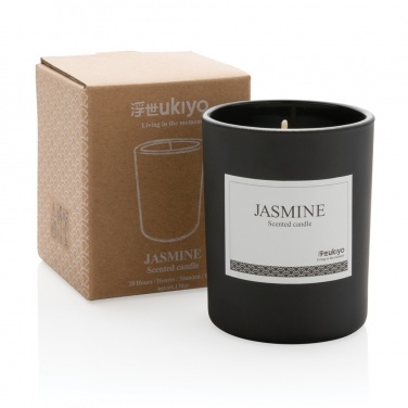 Logo trade promotional products image of: Ukiyo small scented candle in glass