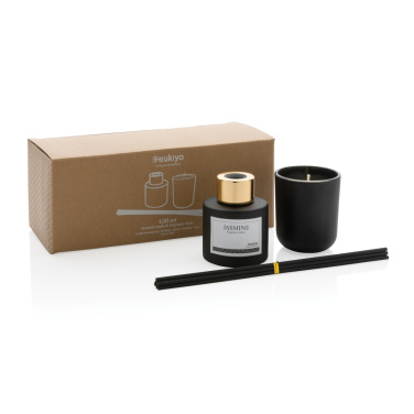 Logo trade advertising products picture of: Ukiyo candle and fragrance sticks gift set