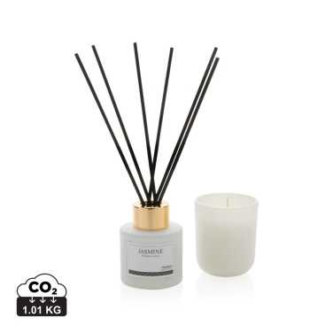 Logotrade advertising product picture of: Ukiyo candle and fragrance sticks gift set