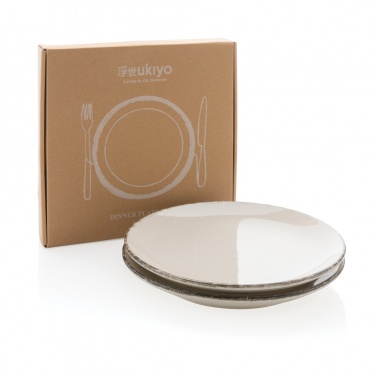 Logotrade advertising products photo of: Ukiyo dinner plate set of 2