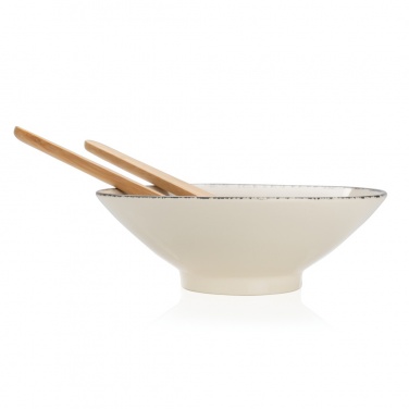 Logotrade promotional gift picture of: Ukiyo salad bowl with bamboo salad server