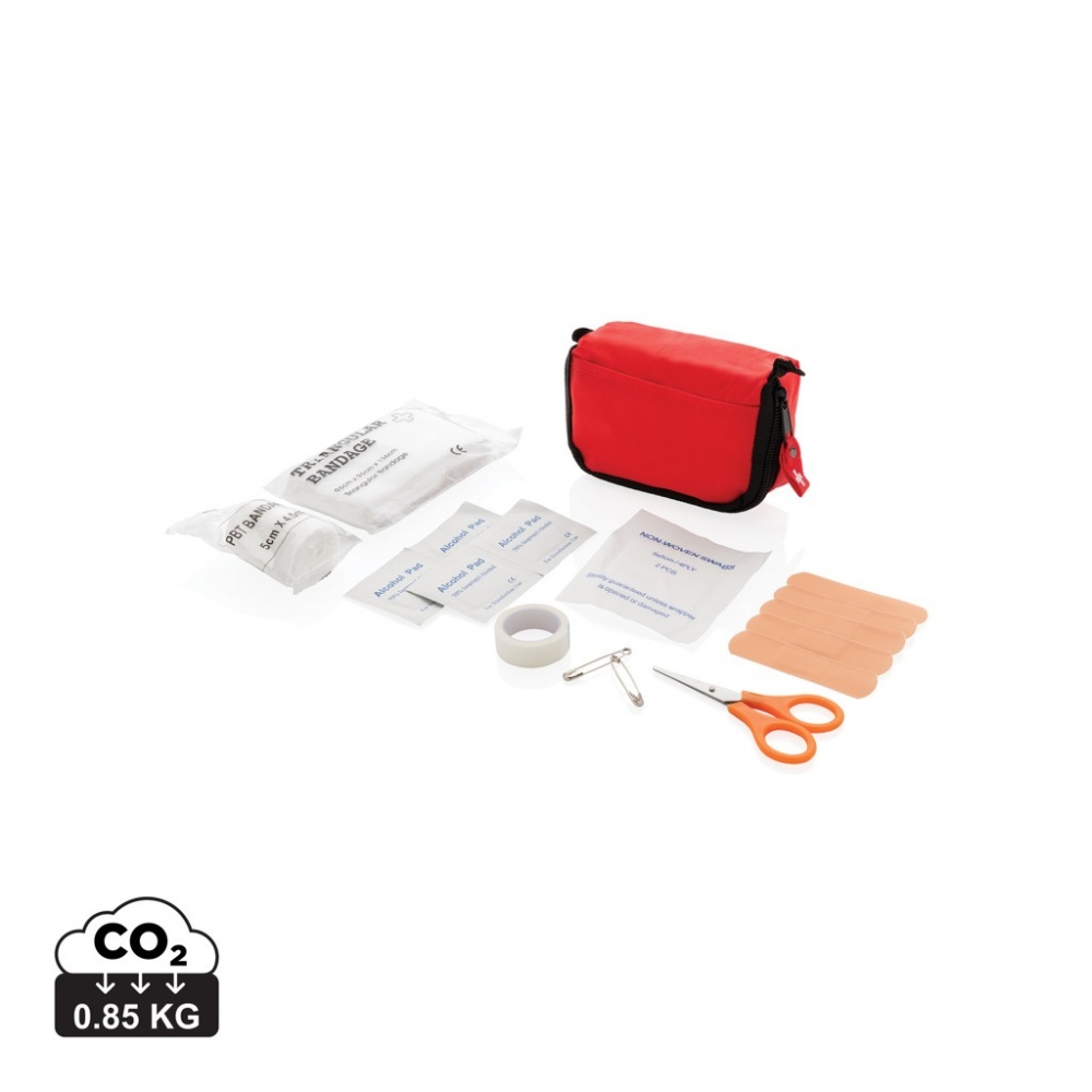 Logotrade promotional giveaway image of: First aid set in pouch