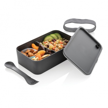 Logo trade advertising products picture of: PP lunchbox with spork