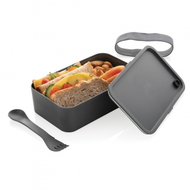 Logo trade corporate gift photo of: PP lunchbox with spork