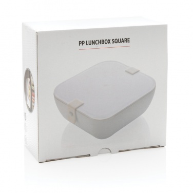 Logo trade advertising product photo of: PP lunchbox square