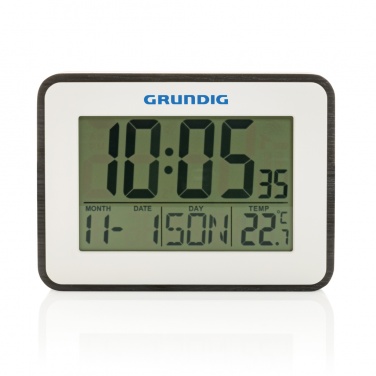 Logotrade corporate gift image of: Grundig weatherstation alarm and calendar