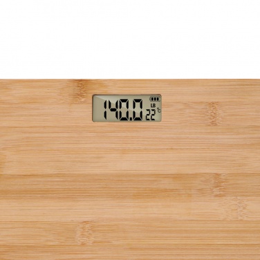 Logotrade advertising product image of: Grundig Bamboo Digital Body Scale