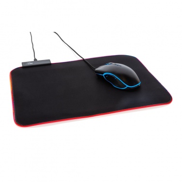 Logo trade promotional merchandise photo of: RGB gaming mousepad