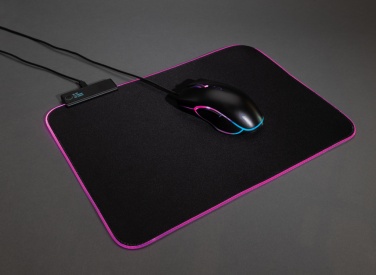 Logo trade promotional gifts picture of: RGB gaming mousepad