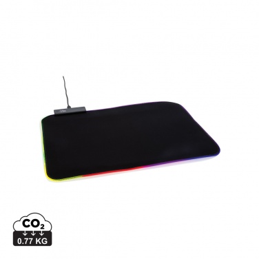 Logo trade business gift photo of: RGB gaming mousepad