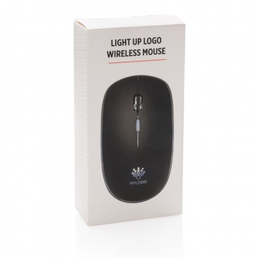 Logo trade promotional product photo of: Light up logo wireless mouse