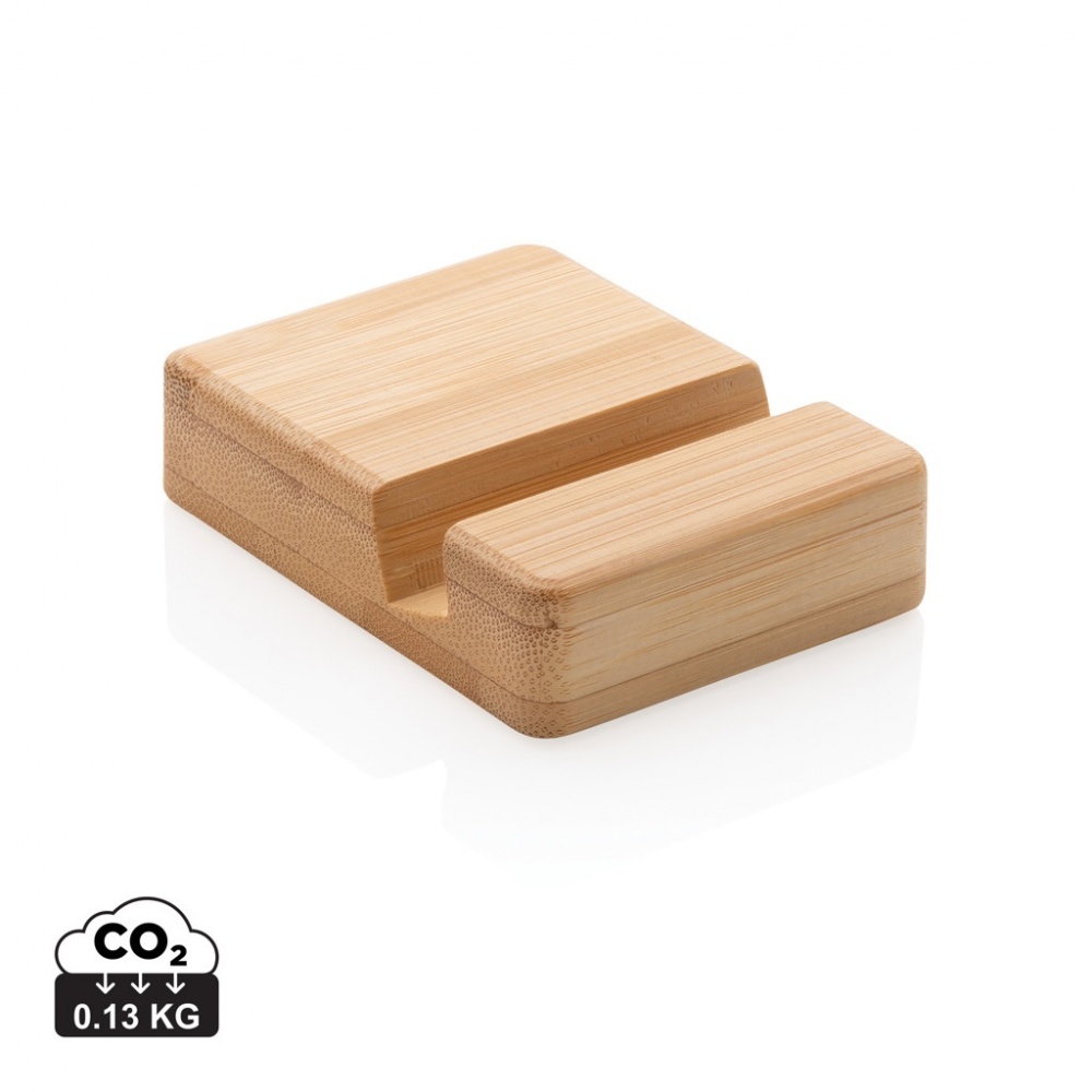 Logotrade promotional item picture of: Bamboo phone stand XD