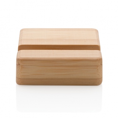 Logo trade corporate gifts picture of: Bamboo phone stand XD