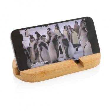 Logotrade advertising product picture of: Bamboo tablet and phone holder