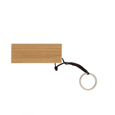 Logotrade advertising product image of: Standkey bamboo keychain phone stand