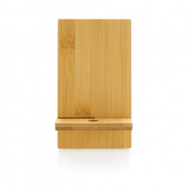 Logotrade advertising product picture of: Bamboo phone stand in kraft box