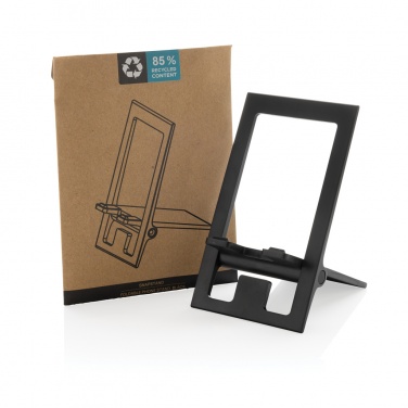 Logo trade promotional products image of: SnapStand RCS recycled plastic foldable phone stand